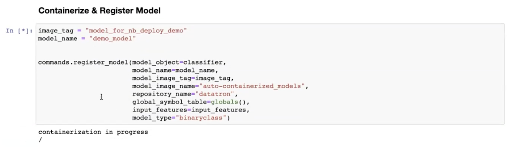 JuypterHub Autocontainerize & Register Model
